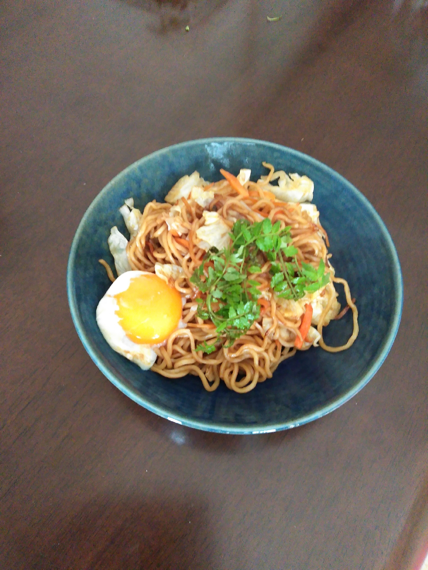 木の芽の醤油焼きそば