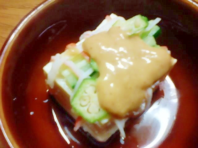 お姉ちゃん作☆豆腐サラダ