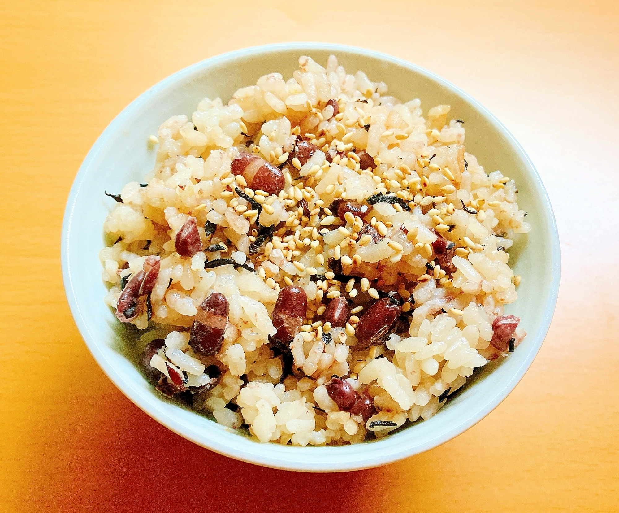 小豆とひじきの炊き込みご飯