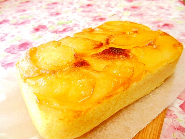 タルトタタン風❤林檎のメープルバター・ラム・ケーキ