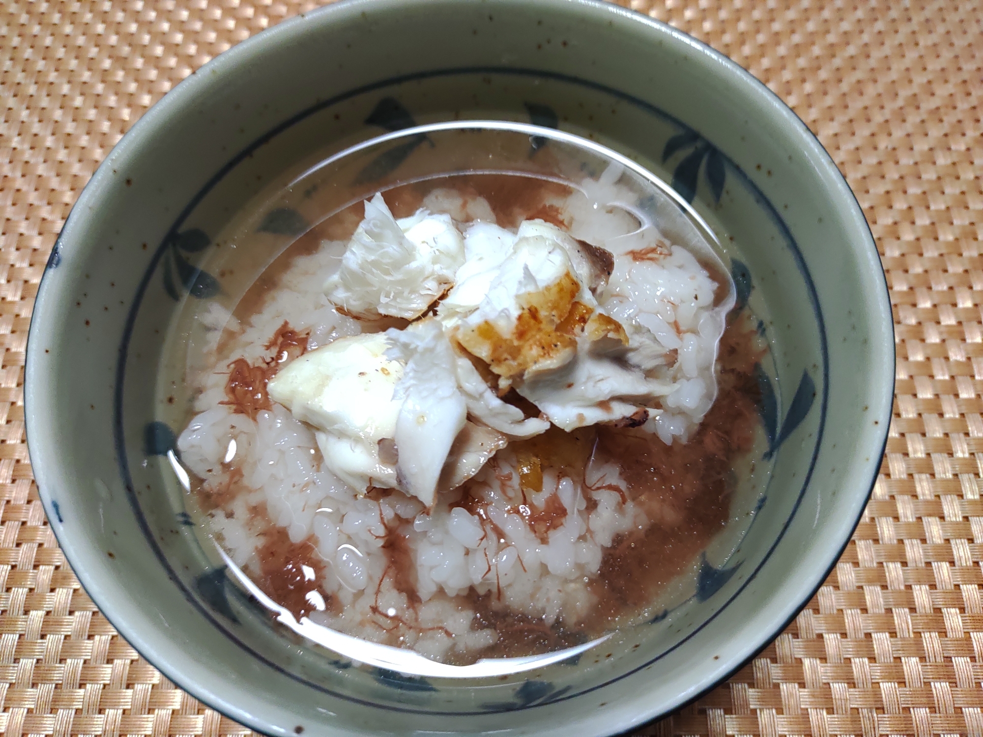 梅肉入り鯛茶漬け