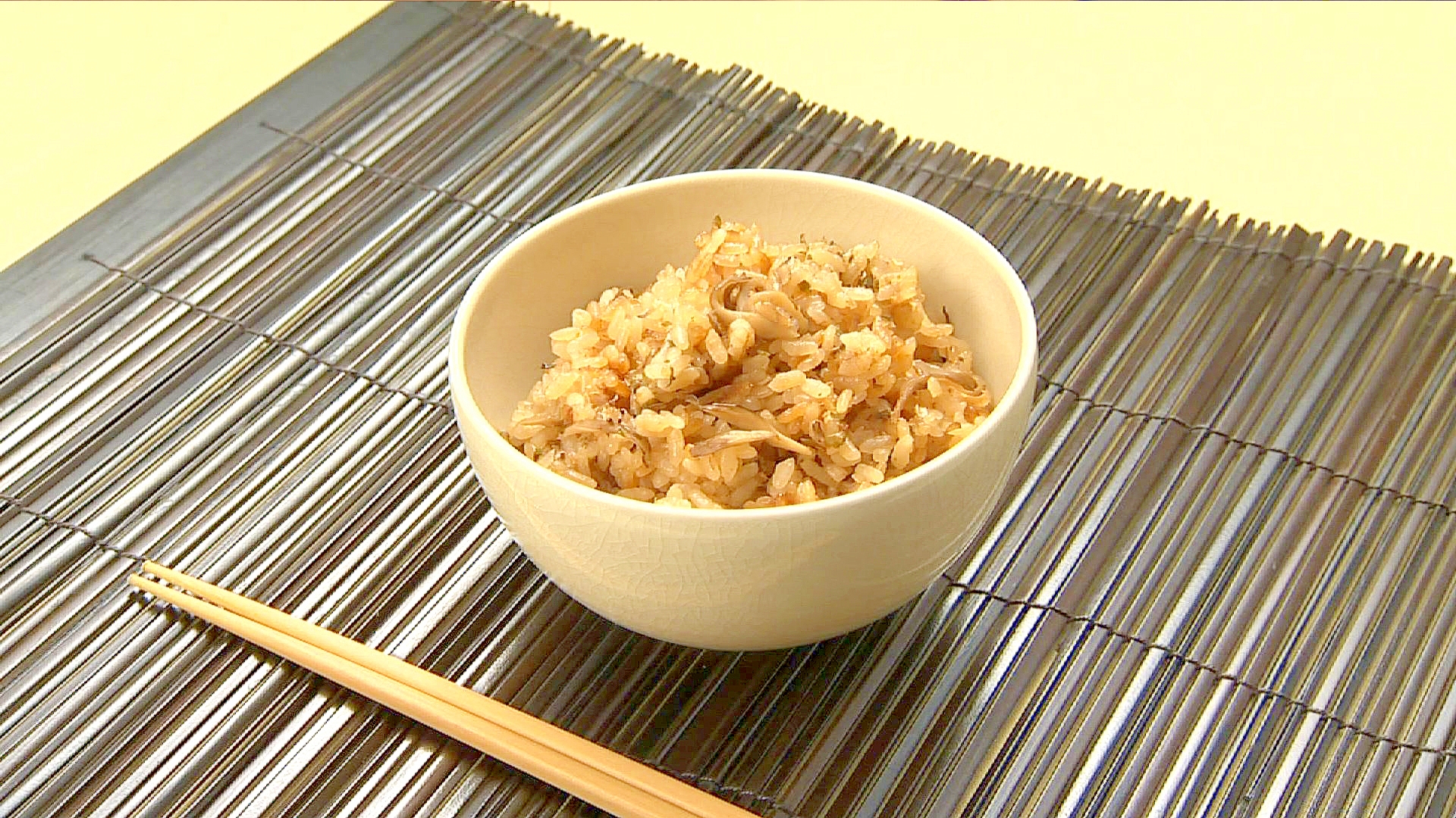 舞茸しかない時の炊き込みゴハン！