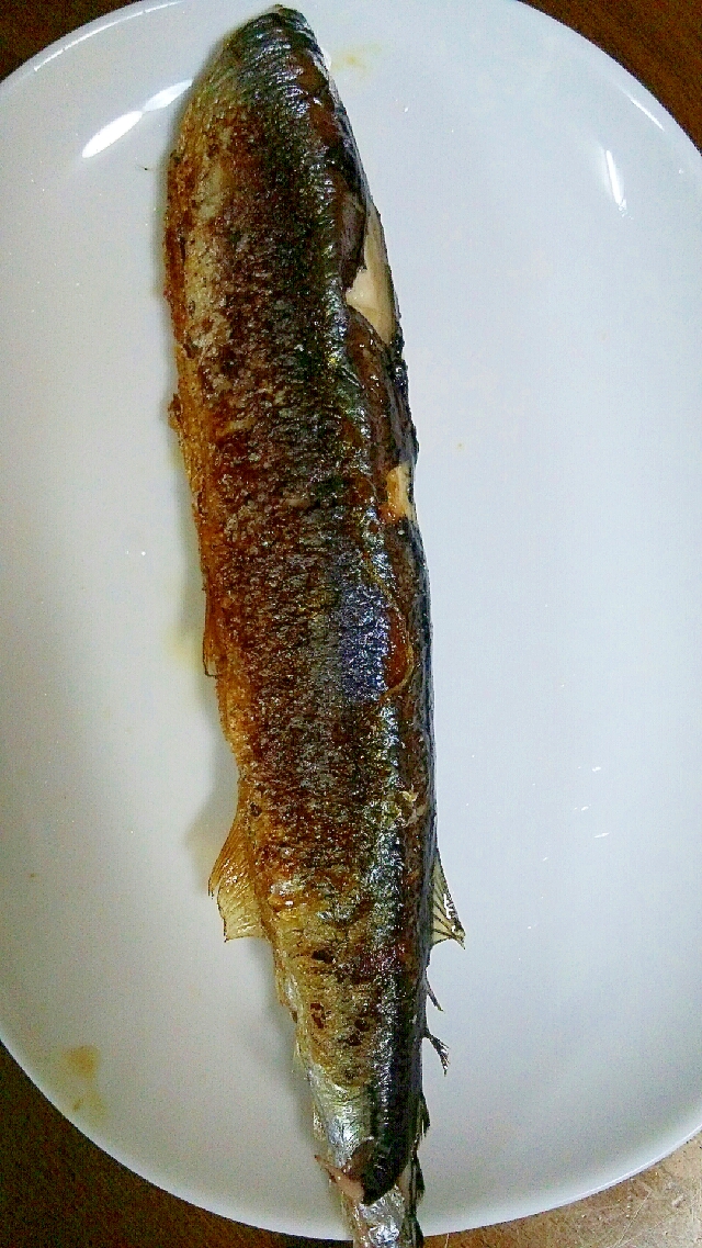 秋刀魚の塩焼き