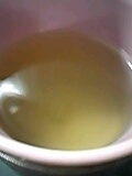 緑茶と梅酒の香りが合わさってとても良い香りですね♪ごちそう様でした!