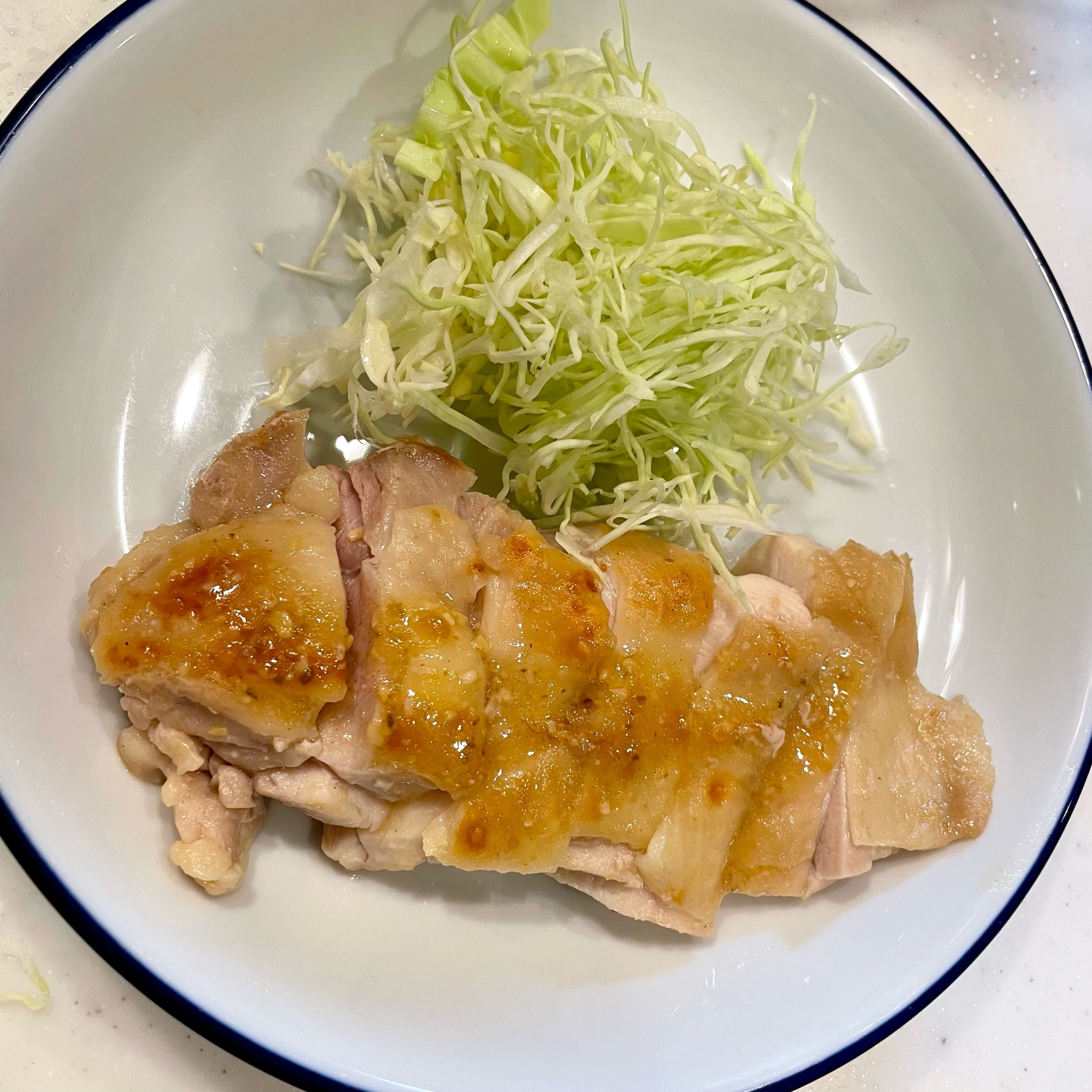 鶏肉の柚子胡椒味噌焼き