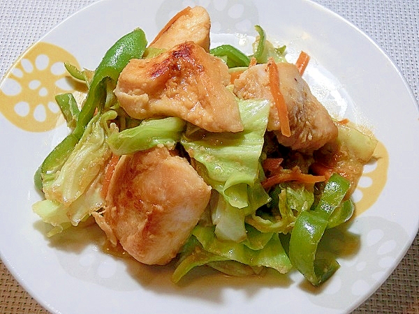 鶏むね肉とキャベツの味噌炒め レシピ 作り方 By Momocha5585 楽天レシピ