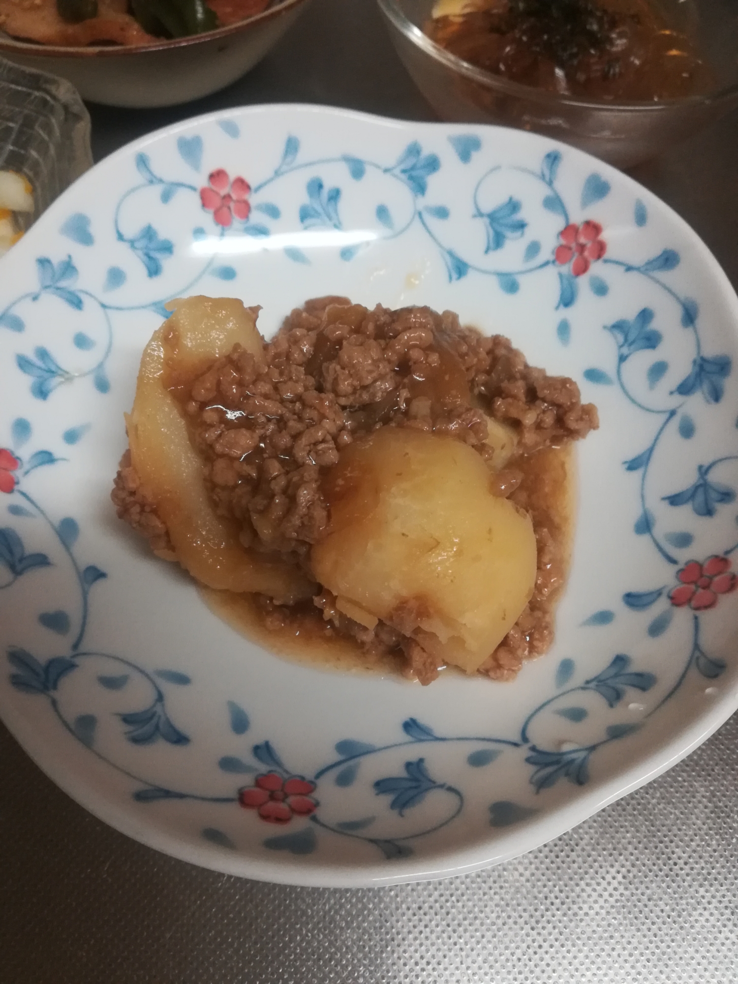 じゃがいものそぼろ煮