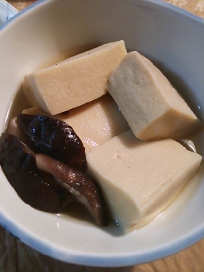 定番…高野豆腐の含め煮(^ ^)