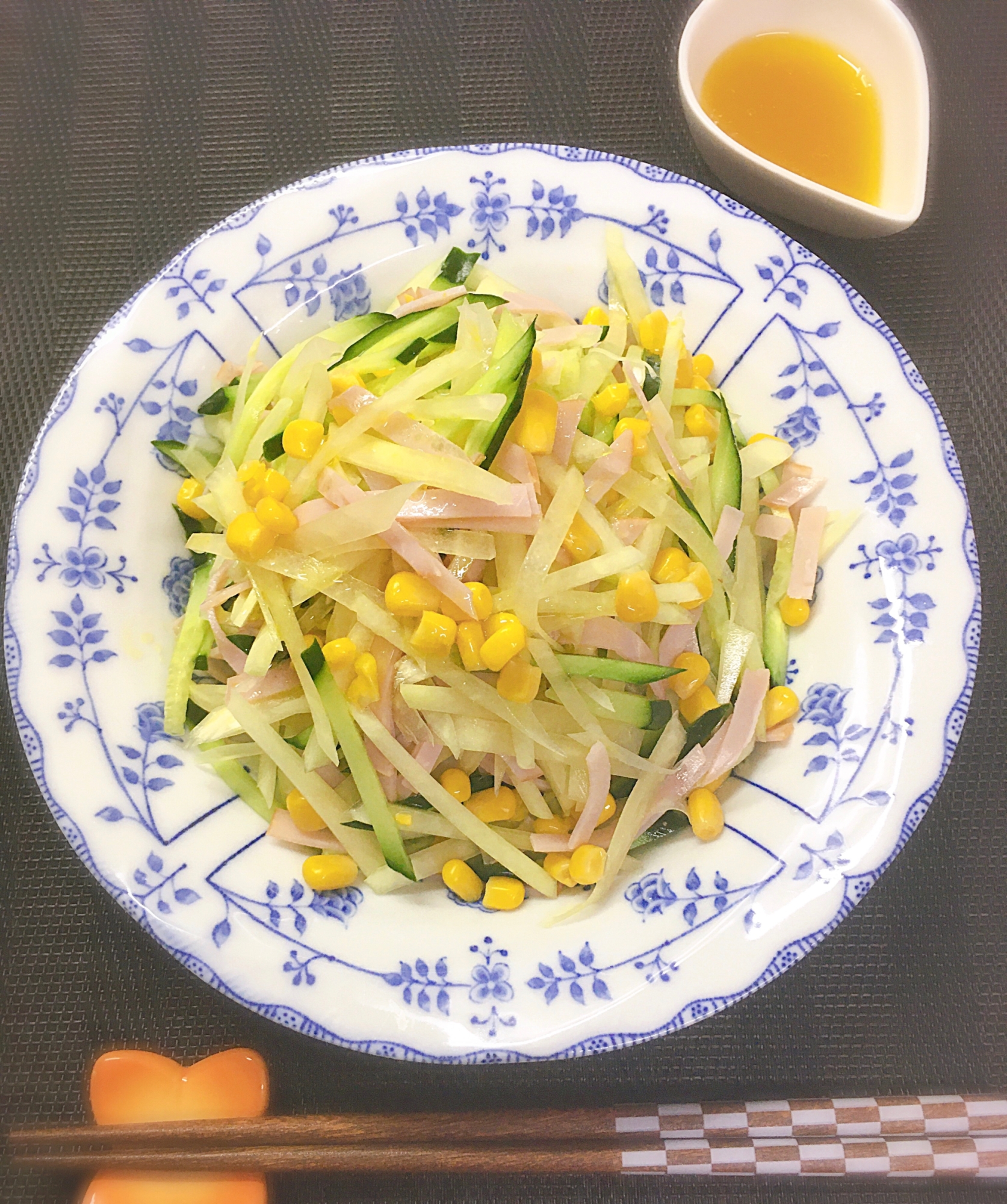 爽やかなわさびソースで食べる 青パパイヤサラダ レシピ 作り方 By ヤスのり子 楽天レシピ