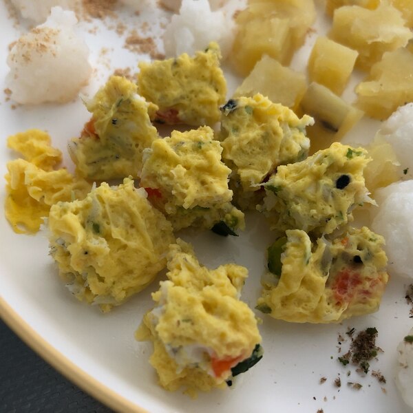 離乳食 レンジで簡単 しらすと野菜のオムレツ レシピ 作り方 By ちゃろみつ 楽天レシピ 離乳食 レンジで簡単 しらすと野菜のオムレツ レシピ 作り方 By ちゃろみつ 楽天レシピ