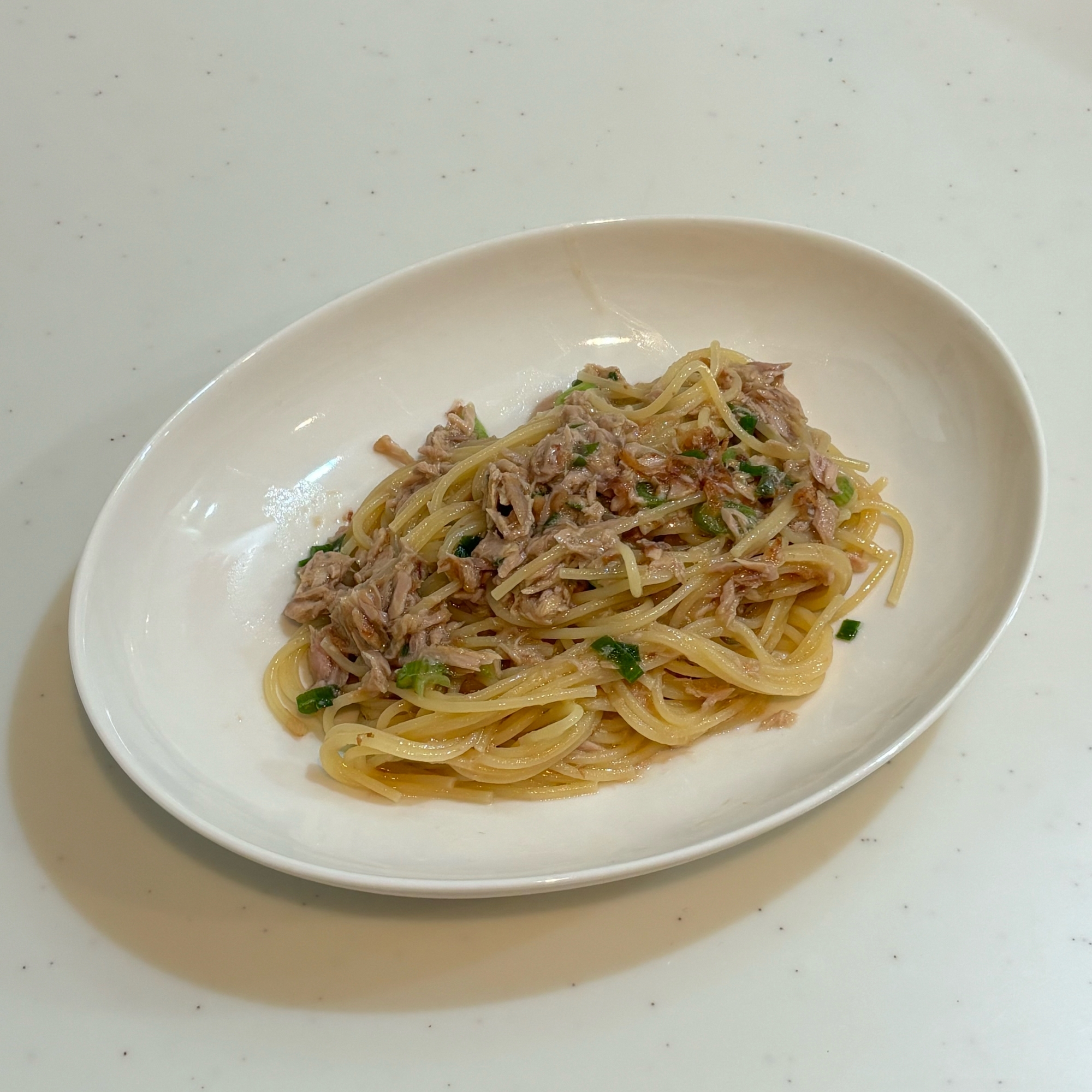 電子レンジで！簡単和風パスタ