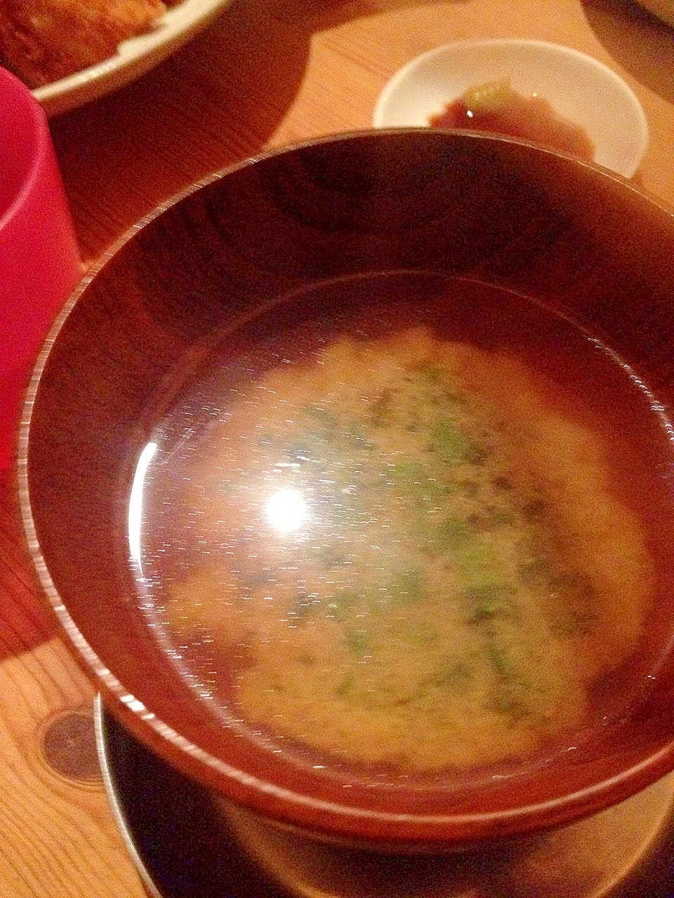 ニラのお味噌汁