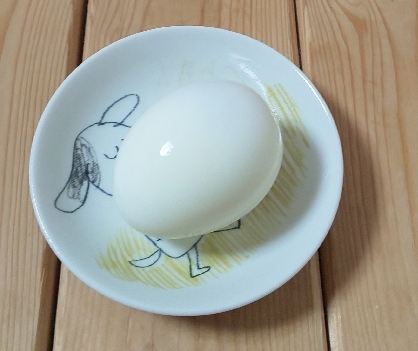 少ないお湯で！つるりん節約ゆで卵