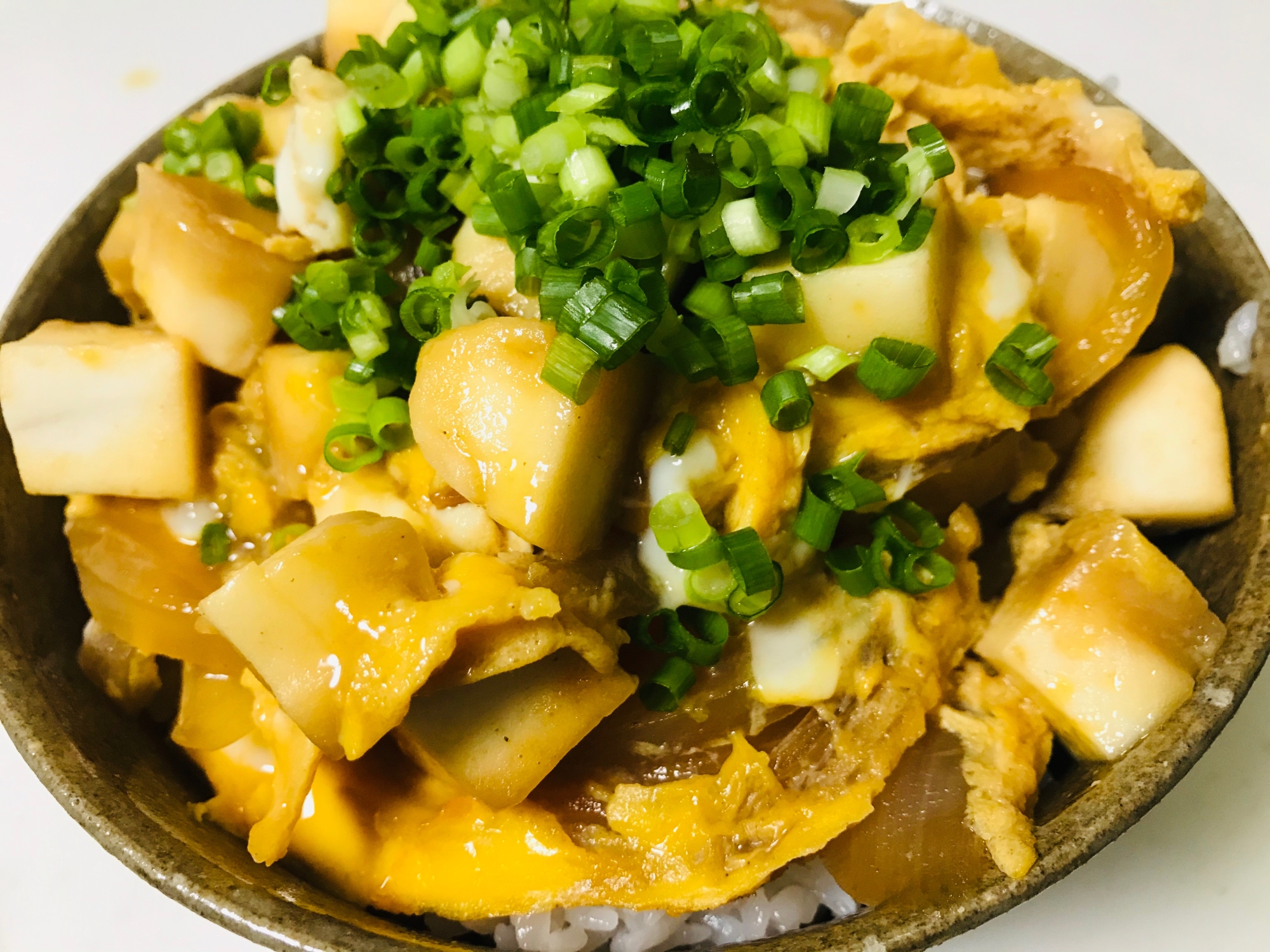 簡単ヘルシー!はんぺんの卵丼♫