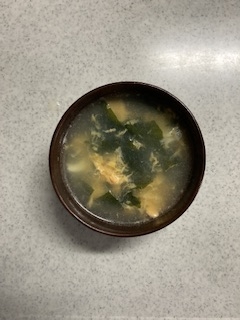 シャンタンで★わかめと卵の中華スープ