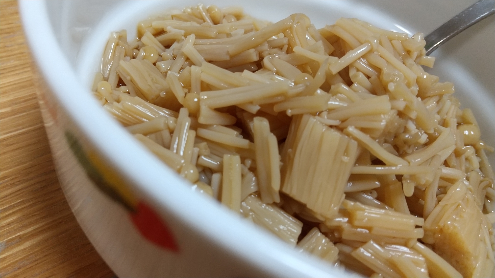 電子レンジで簡単！めんつゆで絶品なめたけ