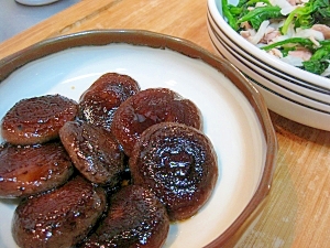 ごはんに合う！超かんたん！！しいたけの照り焼き♪
