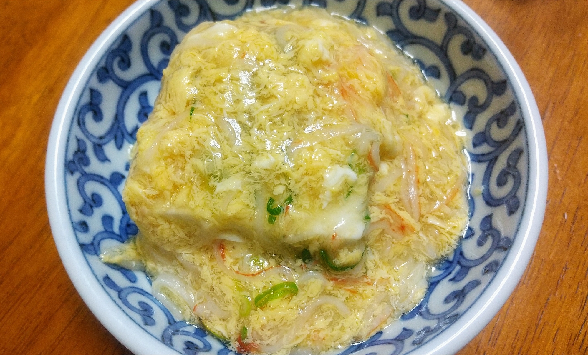 豆腐の玉子あんかけ