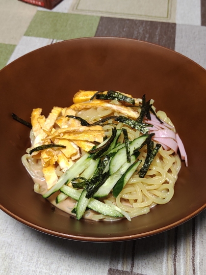 やる気15%でつくる火を使わない冷やし中華