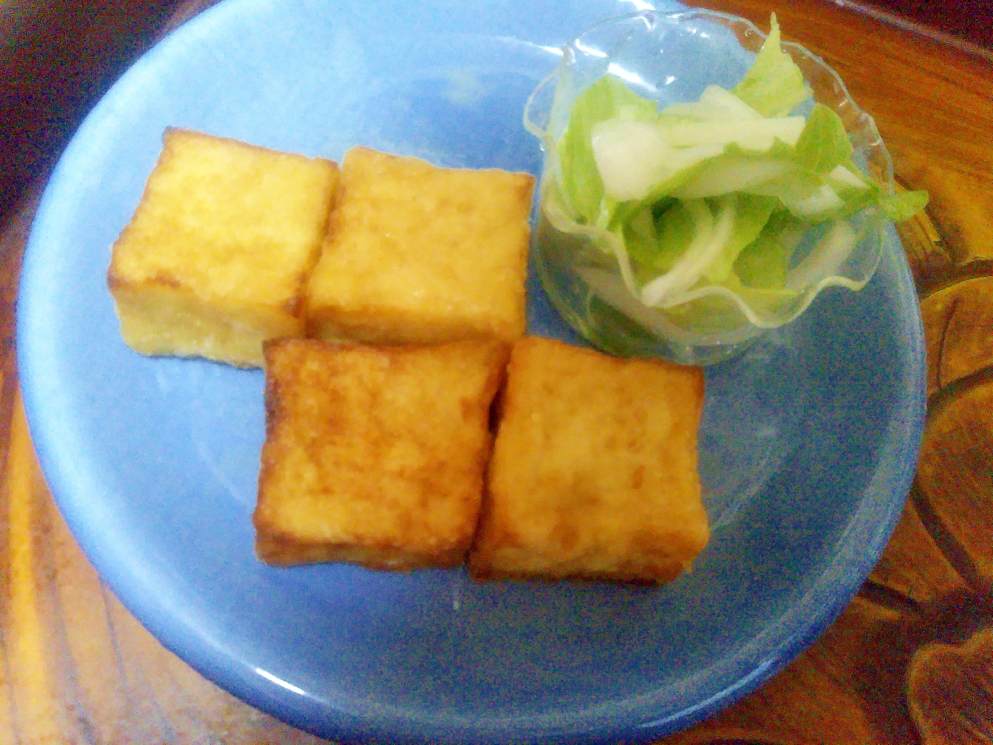 ★豆腐★こんがりステーキ