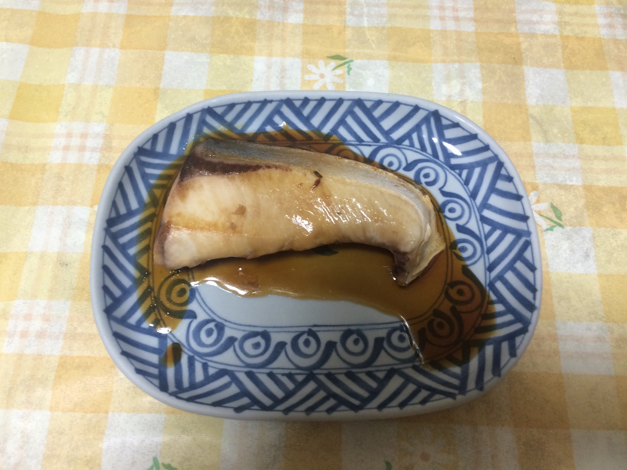 フライパンdeぶりの照り焼き