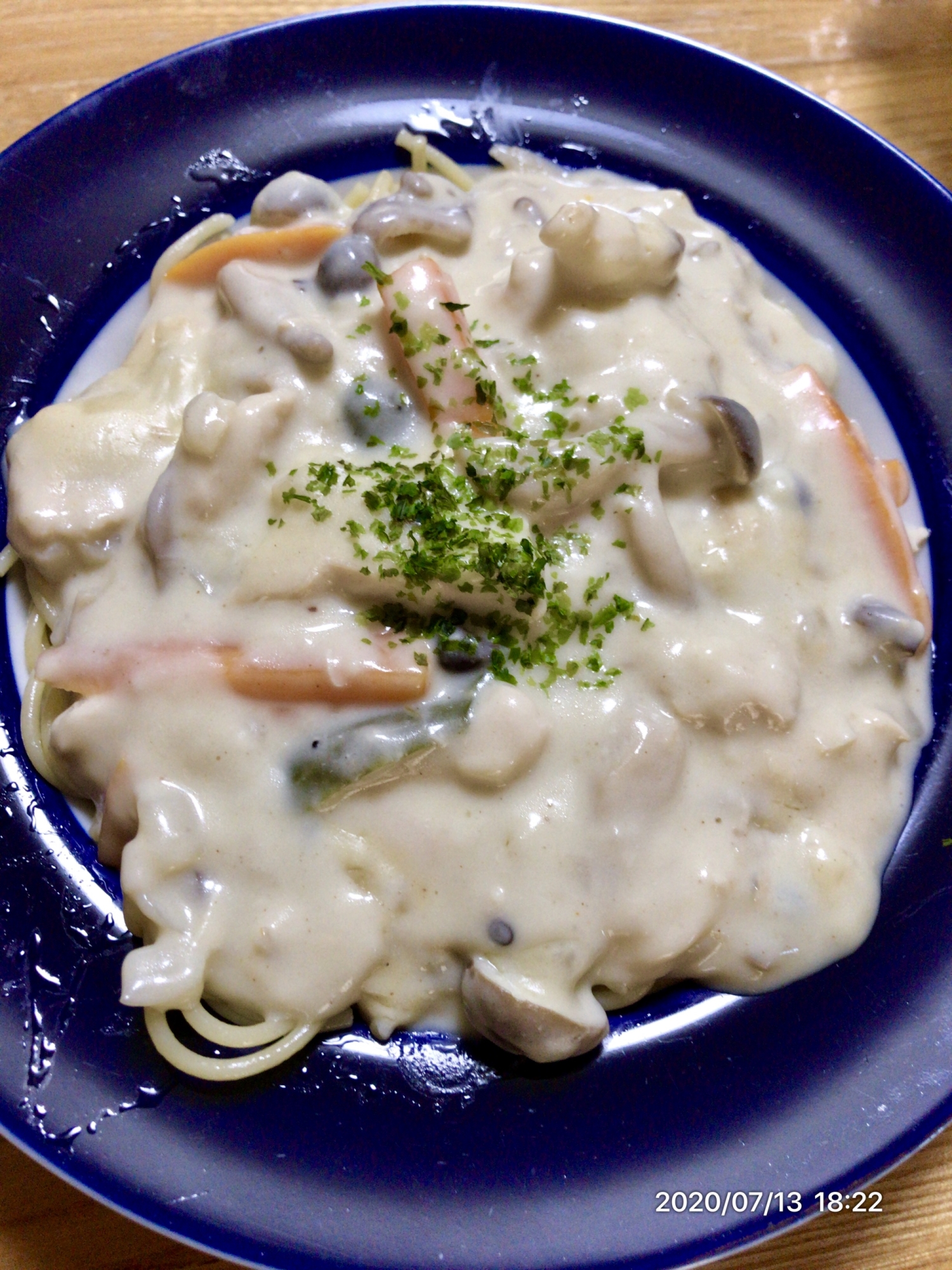 ズボラレシピ！鶏のクリームパスタ