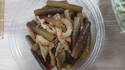 ふきの煮物