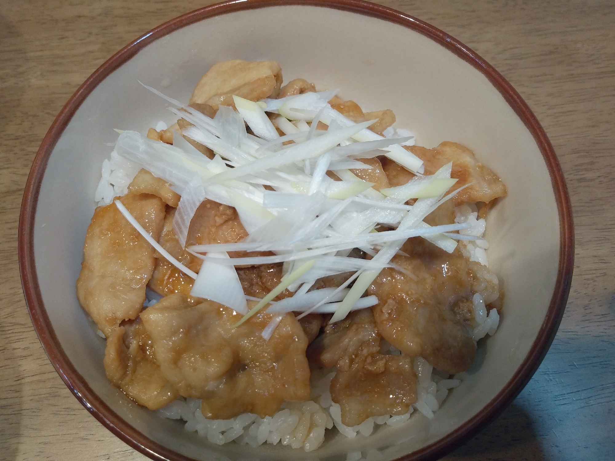 甘辛ダレの豚丼☆