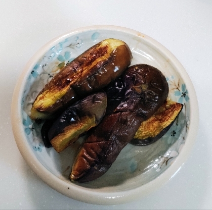 長茄子のバター醤油焼き