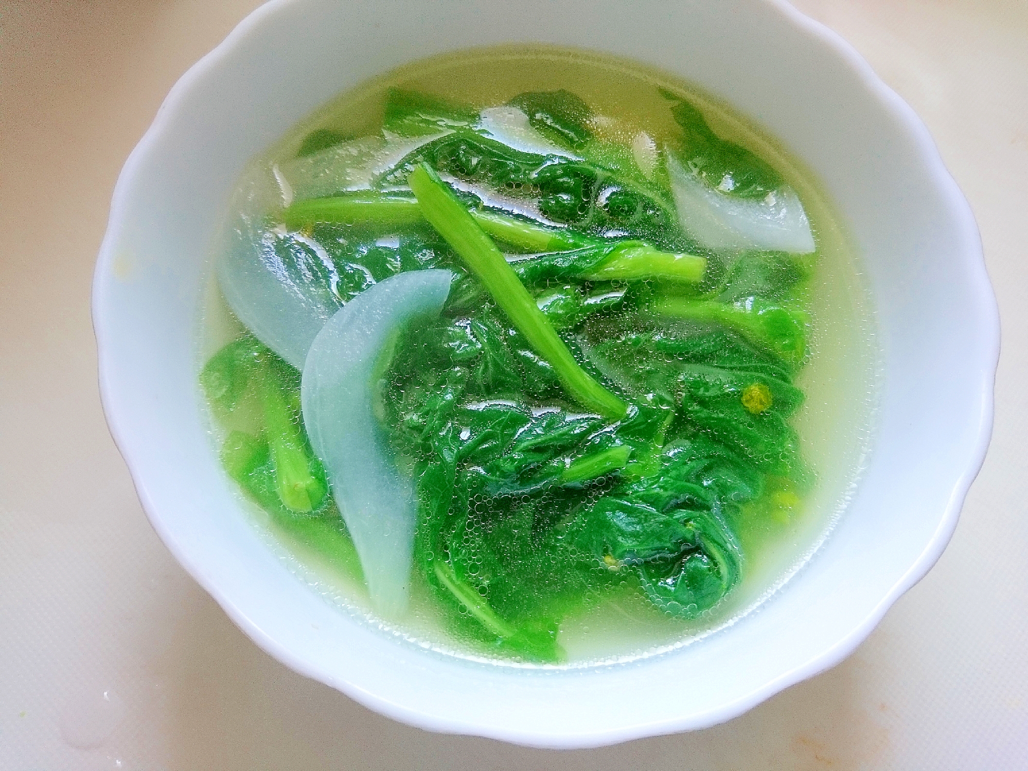 菜の花と新玉葱のスープ レシピ 作り方 By マリン 楽天レシピ 菜の花と新玉葱のスープ レシピ 作り方 By マリン 楽天レシピ