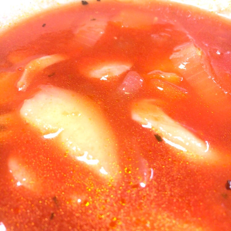 トマト缶で作るミネストローネ！