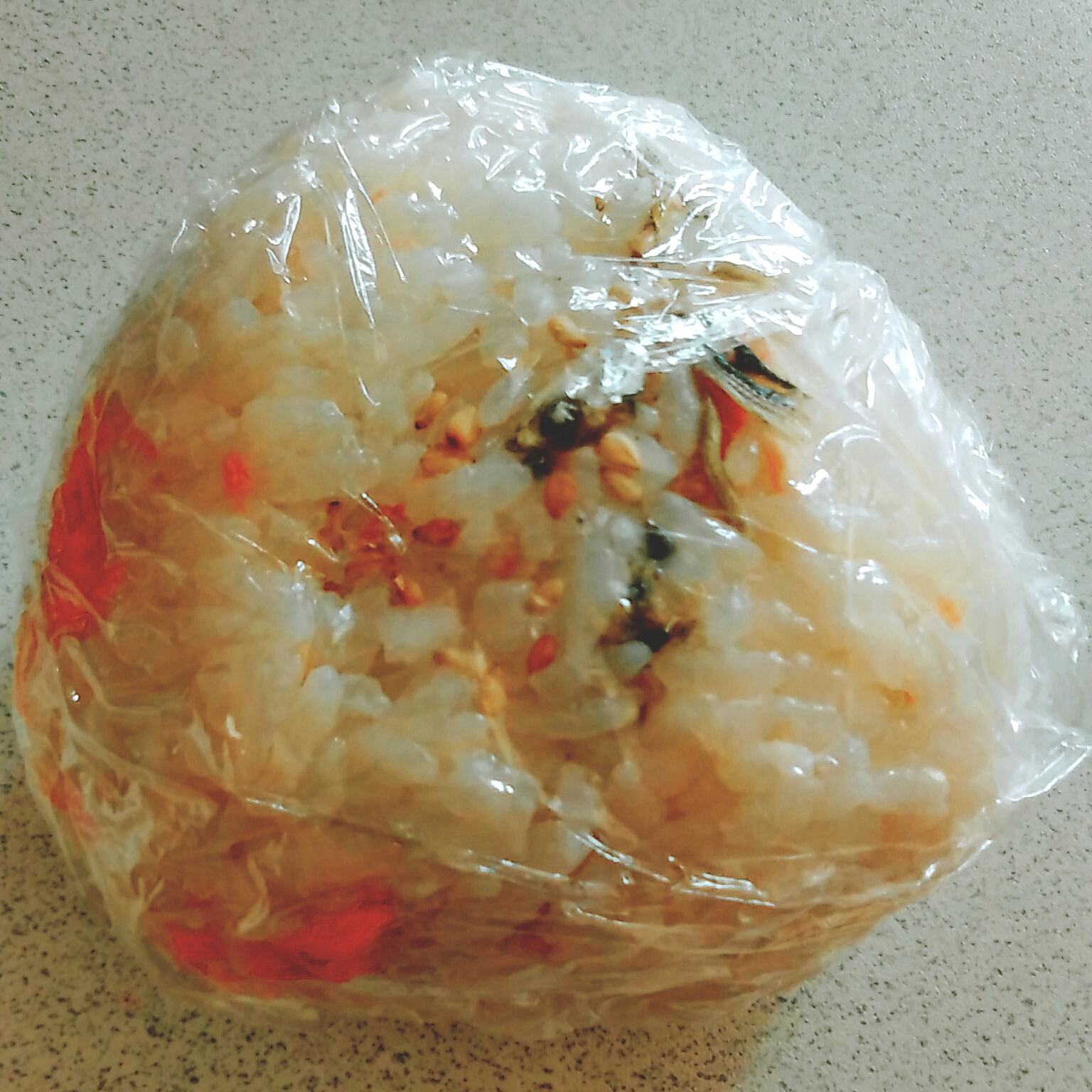 鮭じゃこごまおにぎり