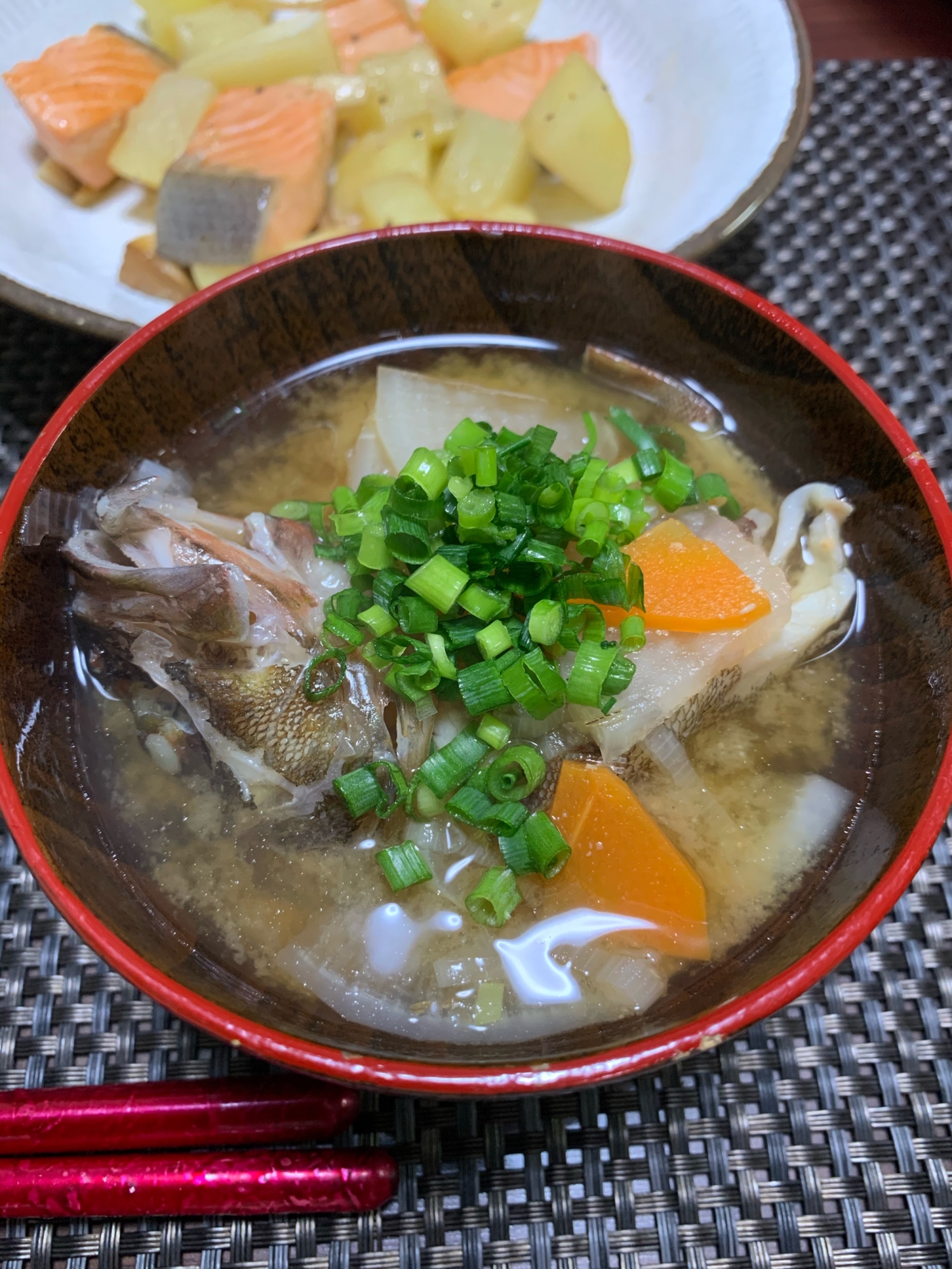 カサゴのみそ汁