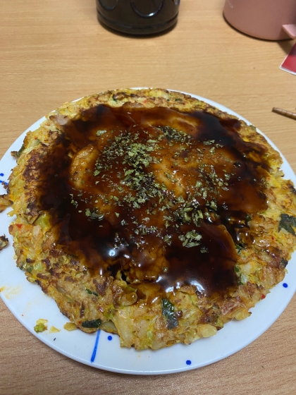 オートミールのお好み焼き