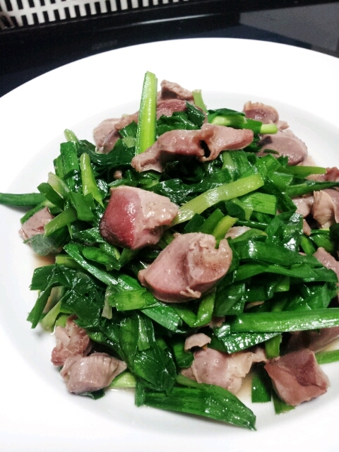 ☆にらと砂肝のスタミナ炒め☆