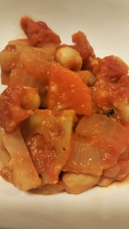 野菜のトマト味噌煮込み