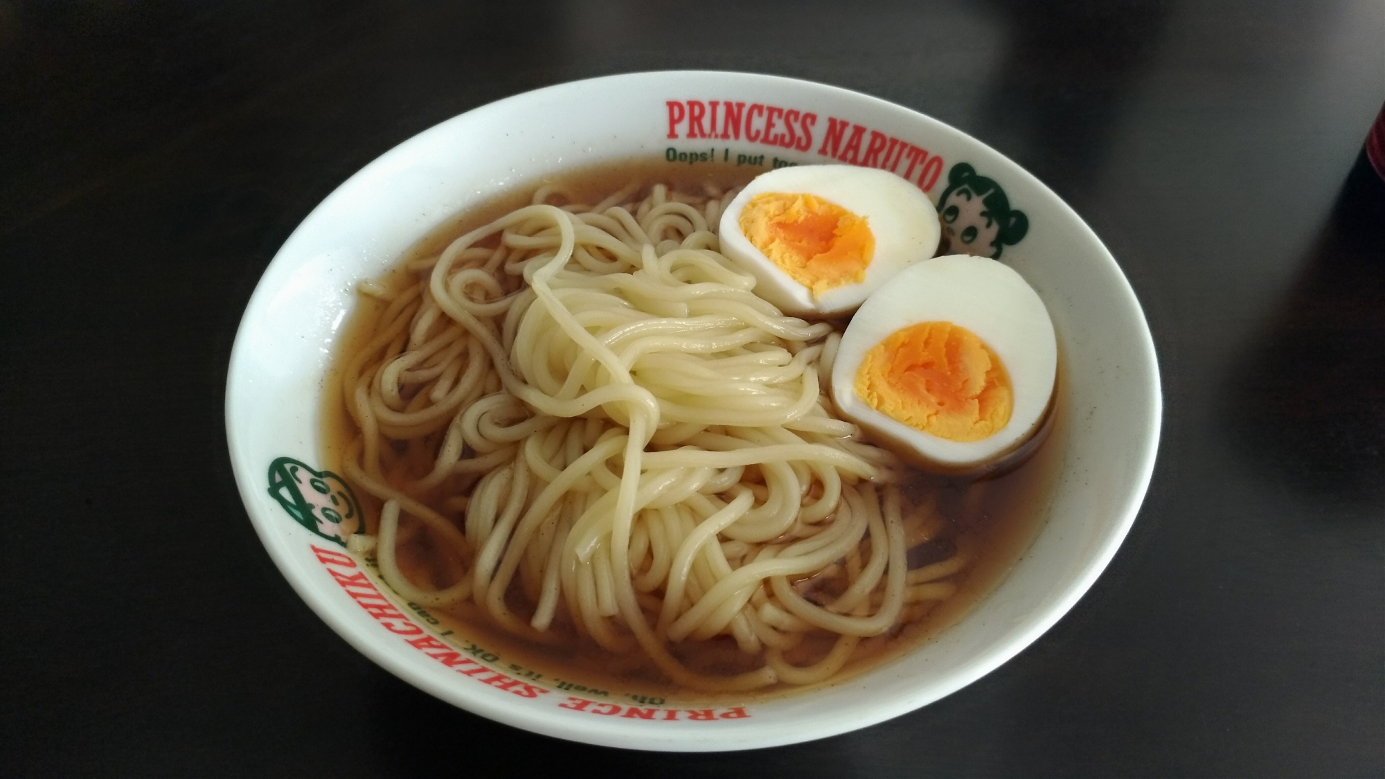 混ぜるだけ。簡単醤油ラーメン