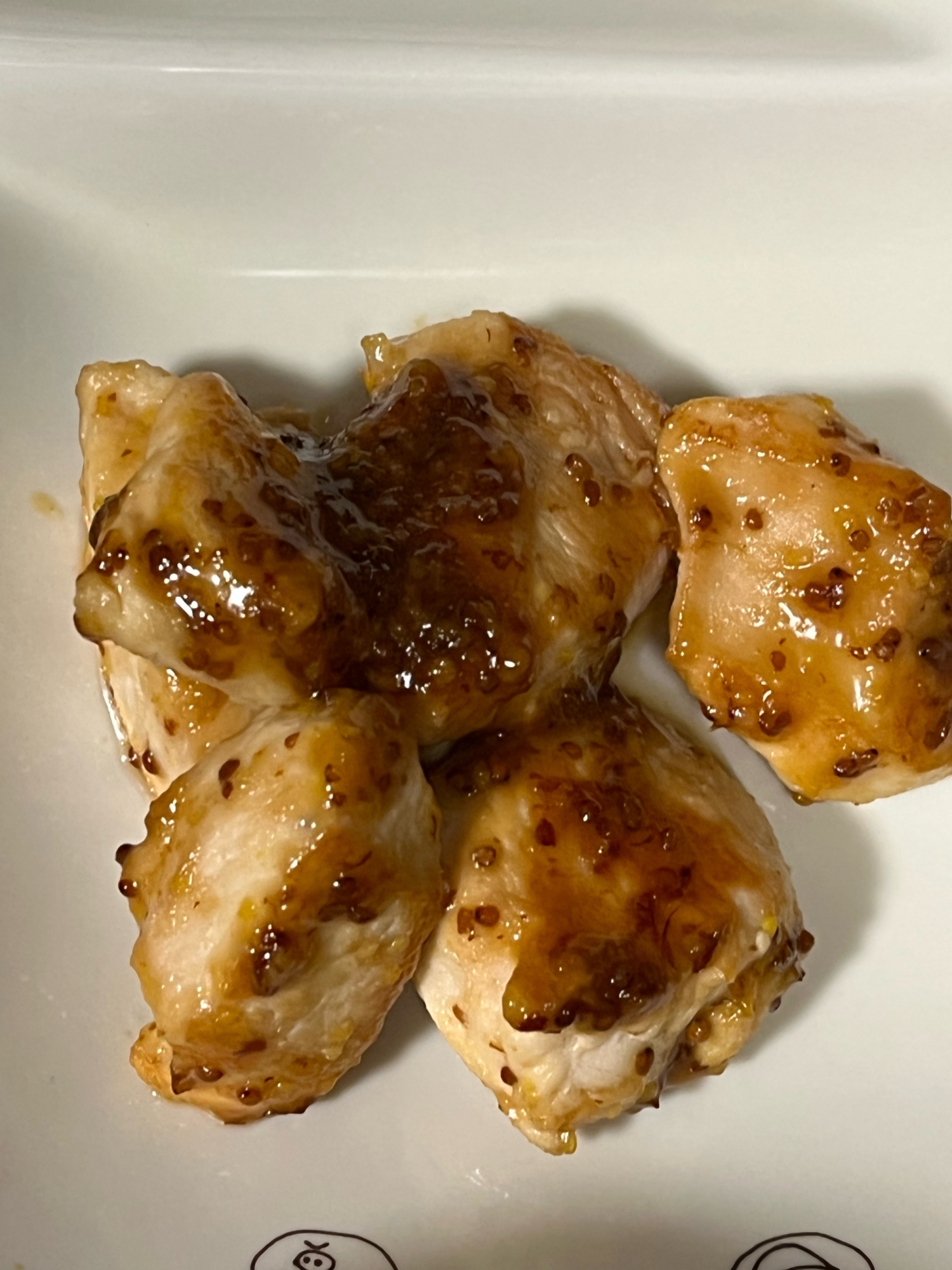 鶏胸肉のハニーマスタードソース