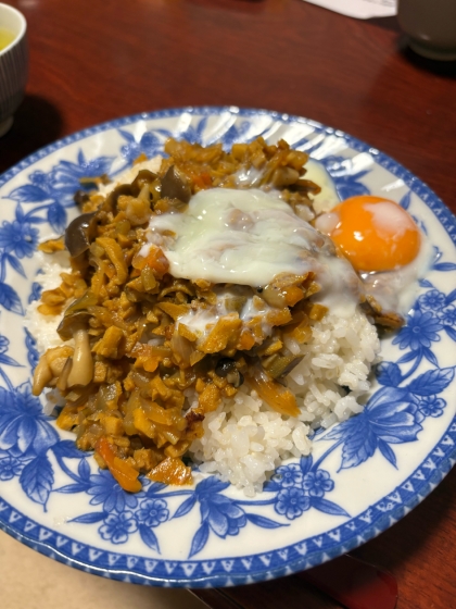まるでお肉☆高野豆腐でドライカレー