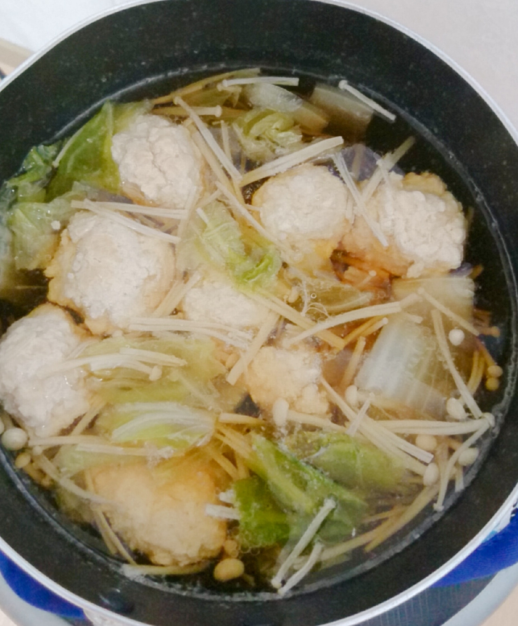 鶏団子スープ