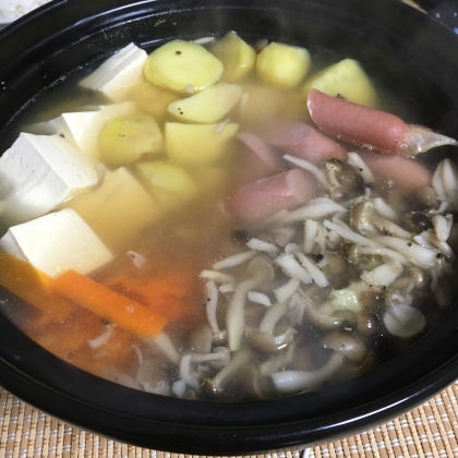 豆腐入りで♪簡単で美味しかったです(*^^*)