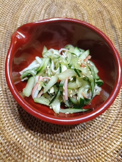 きゅうりの中華サラダ