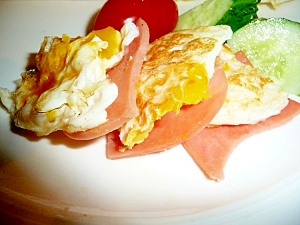 ハムと目玉焼きの朝食の一皿 レシピ 作り方 By Mina 楽天レシピ ハムと目玉焼きの朝食の一皿 レシピ 作り方 By Mina 楽天レシピ