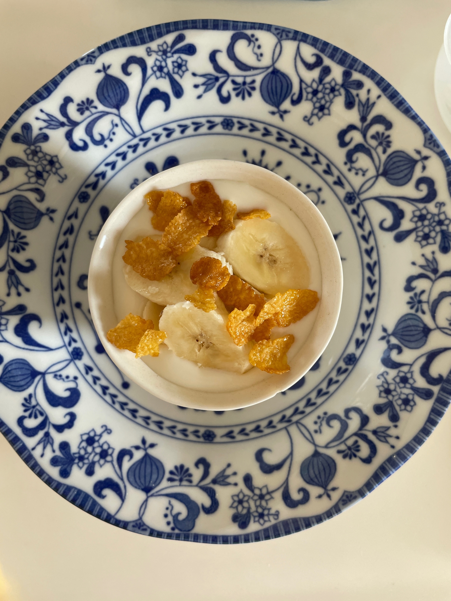 コーンフレーク入りバナナヨーグルト レシピ 作り方 By 楽天レシピ