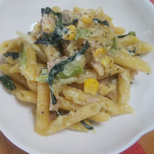 味噌でコクたし クリームペンネ レシピ 作り方 By おこち 楽天レシピ 味噌でコクたし クリームペンネ レシピ 作り方 By おこち 楽天レシピ