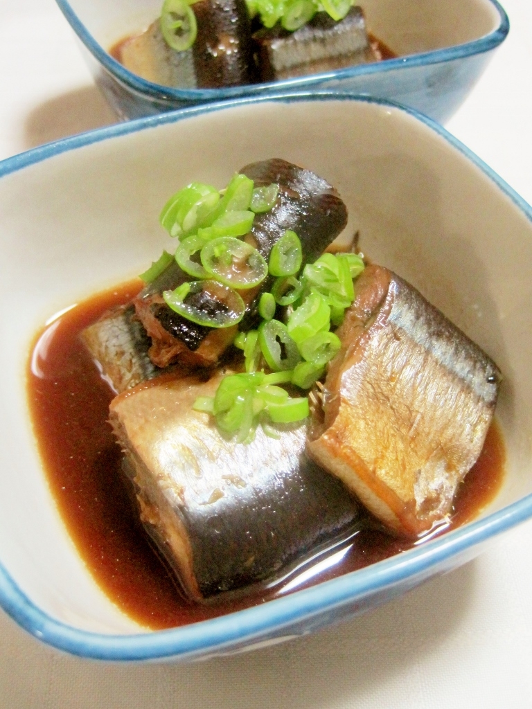 骨までやわうま～☆さんまのポン酢煮