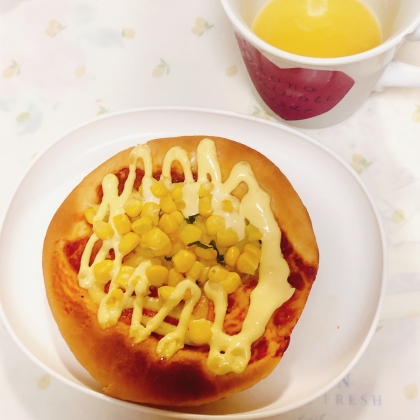コーンピザトーストその2