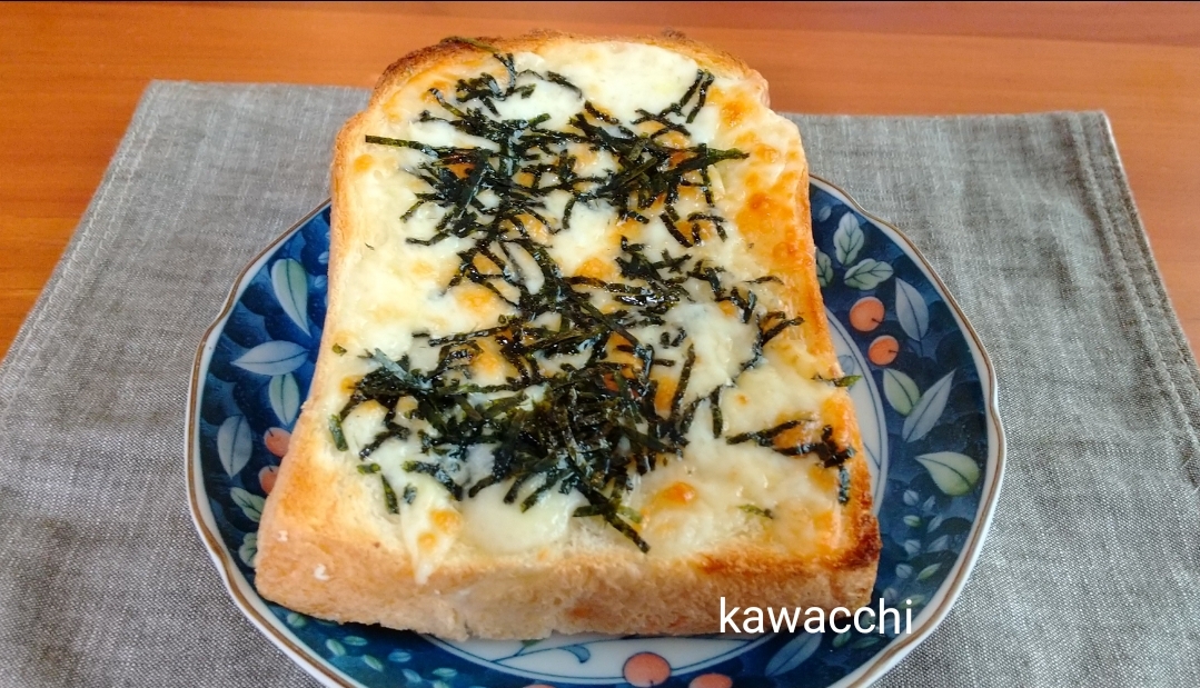 簡単·節約♡海苔マヨチーズトースト