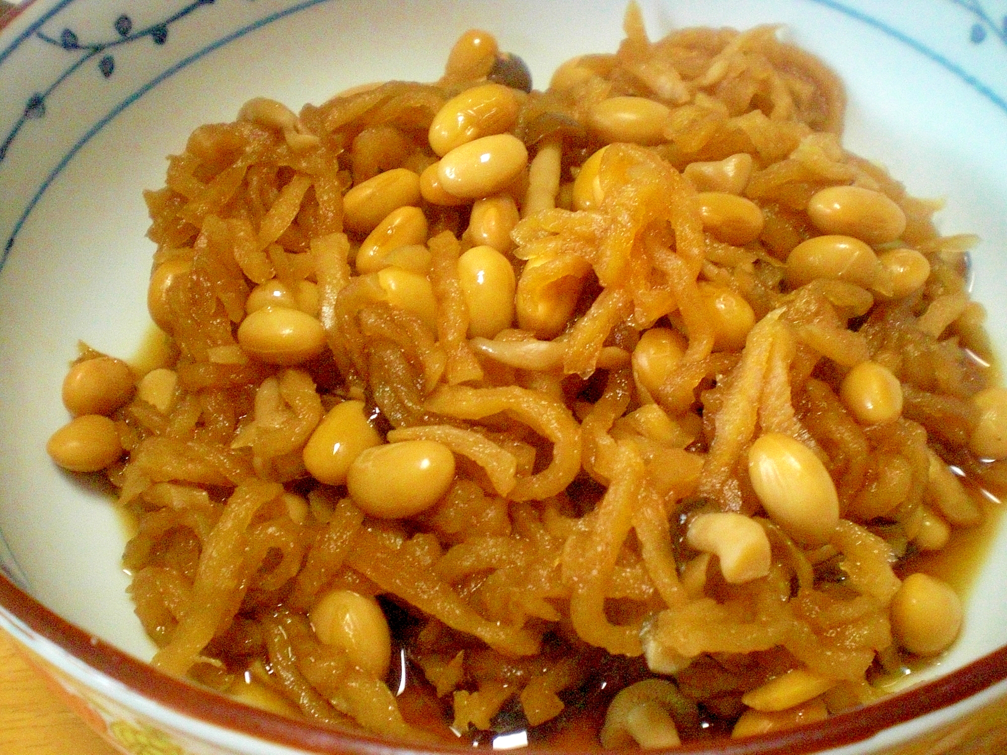「大豆入り切り干し大根」　　　　♪♪