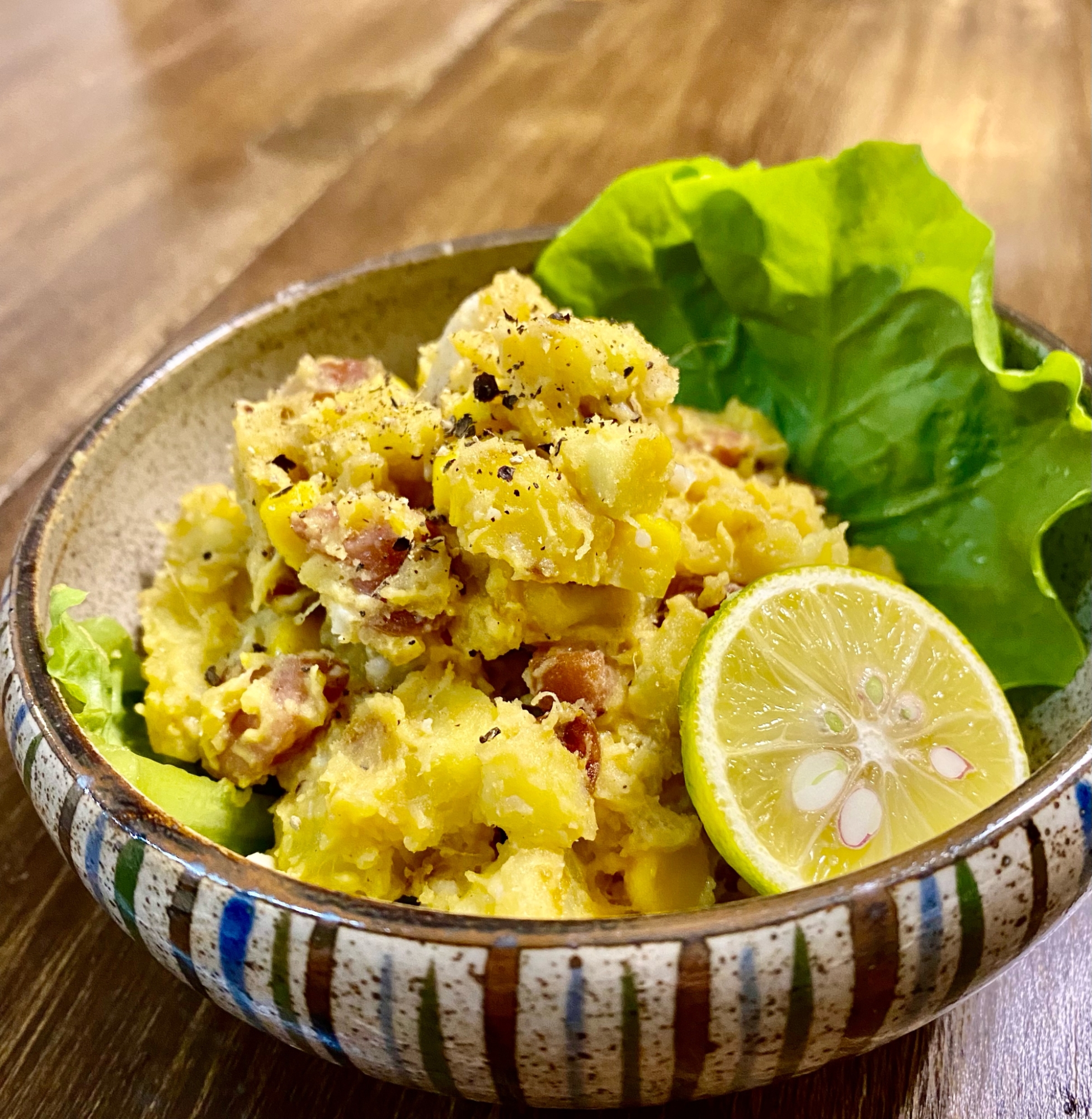 また作って！の、さつまいも入り【ポテトサラダ】♫